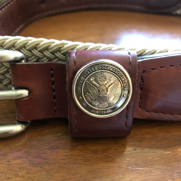 Vintage USGA United States Golf Association 1894 Belt Size 36 - Picture 9 of 11